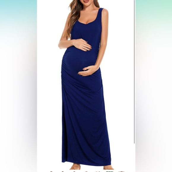 Maternity maxi dress - Picture 3 of 8